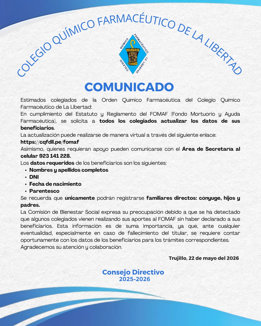 Comunicado