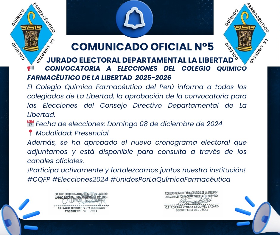 Comunicado Oficial Nº 5